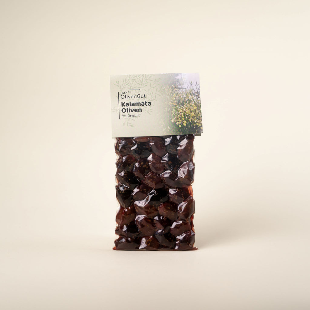 Kalamata Oliven mit Oregano